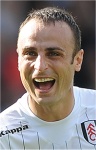 Fulham striker Dimitar Berbatov