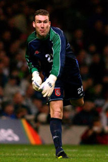 Middlesbrough goalkeeper Mark Crossley