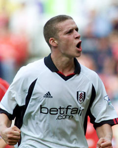 Fulham  midfielder Sean Davis