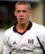 Fulham midfielder Sean Davis