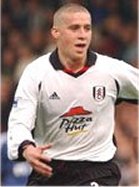 Fulham midfielder<br />
            Sean Davis