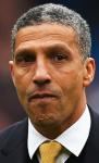 Brighton and Hove Albion Manager Chris Hughton