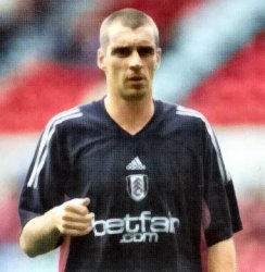 Fulham defender Andy Melville