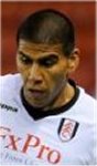  Fulham defender Carlos Salcido