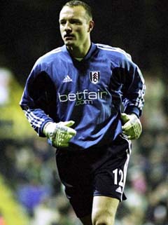 Fulham keeper Maik Taylor